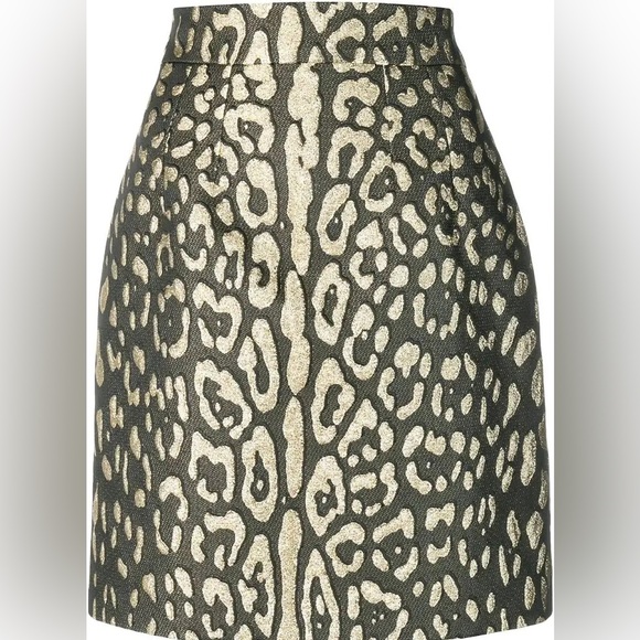 Dolce & Gabbana
metallic leopard-print mini pencil skirt size 40 IT - Picture 4 of 8